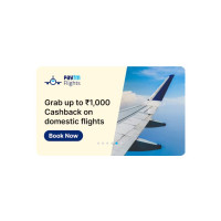 Paytm Flight Booking Offer : Flat 1000 Off On Flight Ticket Booking on minimum booking of 5000